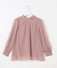 Feroux 【古畑星夏さん着用】バックリボンオーガンジー ブラウス