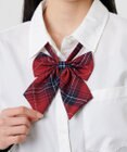 WEGO 【SCHOOLITEM】チェックスクールリボン