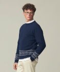 J.PRESS MEN 【WEB限定】フェアアイル クルーネックニット