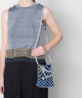 TRICOTE マクラメミニショルダーバッグ【巾着ポーチ付き】