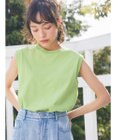 earth music&ecology ノースリーブカットソー（汗じみ防止）