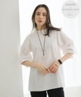 #Newans 【ANSWER for アクセサリーLOVER】ビッグカフスクルーネックブラウス