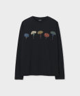 Paul Smith ペインティングフラワー 長袖Tシャツ