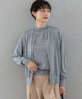 23区 【洗える】サステナブルウール ベーシック カーディガン