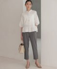 【WEB限定】ジョーゼットジャージーテーパード パンツ