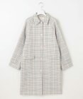 自由区 S 【洗える】オルタネートチェック コート