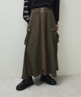 Green Parks ・ＳＵＧＡＲ　ＳＰＯＯＮ　ミリタリーフレアスカート