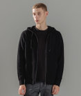 JOSEPH HOMME 【イージーケア】 ヴィスコースリンクス　ジップアップニットフーディー