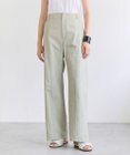 BEIGE， 【VERY掲載】PREHNA / コットンツイル カービーシームワイドパンツ