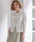 23区 【Oggi4月号掲載/洗える】プレミアムビオコットン カーディガン