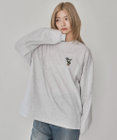 WEGO 【ユニセックス着用ITEM】別注BENDAVISワンポイントT（LS）