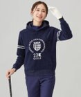 23区GOLF 【WOMEN】【ストレッチ性】フロントロゴ フーディー 日常使いにぴったりな軽やかな1着