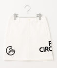 PW CIRCULUS 【WOMEN】アスレジャー 裏毛 ロゴ スカート