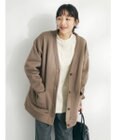 CRAFT STANDARD BOUTIQUE ニットフリースＶネックカーディガン