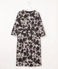 自由区 S 【Premium Collection】シャドウフラワープリント ワンピース