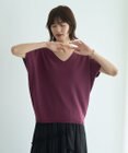 YECCA VECCA Vネックドルマンニット
