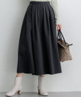 23区 S 【撥水加工/洗える】ハイマルチタフタ タックスカート