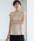 23区 L 【接触冷感/WEB&一部店舗限定】レーヨンスパローン ティアード ブラウス