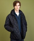 JOSEPH ABBOUD MOUNTAIN 【軽量/撥水】 フーデットキルティング ダウンブルゾン