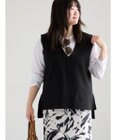 Te chichi Vネックニットベスト