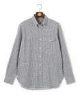 J.PRESS MEN ギンガムネルジャージ シャツ/B.D