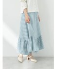 earth music&ecology イレヘムチェックスカート