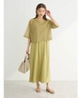 Green Parks ＳＥＴ２点　メッシュ＋ノースリーブワンピース