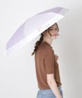 MOONBAT 【WEB限定/遮光率100%】晴雨兼用折りたたみ日傘 ポール&ジョー(PAUL & JOE ACCESSOIRES)クリザンテーム/バイカラー 雨の日OK 遮熱 簡単開閉 UV 晴雨兼用