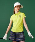 23区GOLF 【WOMEN】エイトロックカノコ カラーポロシャツ