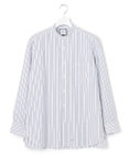 J.PRESS YORK STREET 【UNISEX】バンドカラー　ストライプシャツ