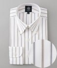 J.PRESS MEN 【PREMIUM PLEATS / 形態安定】ジェントリーストライプ シャツ / B.D.