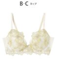 AMPHI ブラジャー 自然なまるみのあるバストシルエット 背中の段差ができにくい整える機能のブラ 【ふわふわブラ】 ブラ BYJ380 アンフィ／ワコール