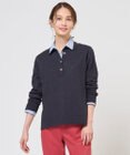 J.PRESS LADIES S リネンコットンコード ポロ ニット