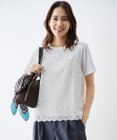 自由区 【2点SET】レースコンビ Tシャツ