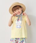 ANY KIDS 【水で色が変わる】接触冷感 しろくま ミラクルプリント Tシャツ
