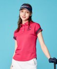 23区GOLF 【WOMEN】エイトロックカノコ カラーポロシャツ