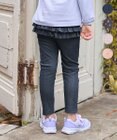 ANY KIDS 【WEB限定】フリル付き総柄レギンス