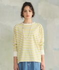 J.PRESS YORK STREET 【WOMEN】レトロボーダードルマン Tシャツ