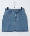 WEGO 台形デニムミニスカート