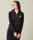 23区GOLF 【WOMEN】ストレッチモールハーフジップ ニット