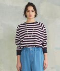 J.PRESS YORK STREET 【WOMEN】レトロボーダードルマン Tシャツ