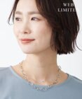 J.PRESS LADIES 【WEB限定】ボリュームチェーン ネックレス