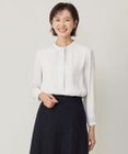 J.PRESS LADIES ジョーゼット モックネック カットソー
