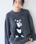 CRAFT STANDARD BOUTIQUE アニマルシャギーニットプルオーバー