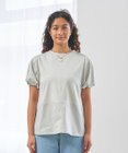 J.PRESS YORK STREET 【WOMEN】ファブリックヘムジャージ プルオーバー