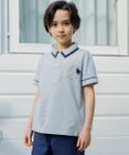 J.PRESS KIDS 【100-130cm】 T/Cライト鹿の子ポロシャツ
