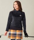 23区GOLF 【WOMEN】シルキーボンバー モックネック