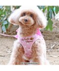 PET PARADISE ディズニー ミニーマウス メッシュ ベスト ハーネス 【ＳＳ】 ピンク 水玉