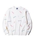 J.PRESS MEN 【J.PRESS ORIGINALS】EMBROYDERY CREW KNIT