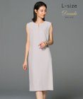 BEIGE， 【L-size・セットアップ対応】LUIZA / Iラインワンピース